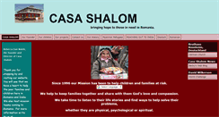 Desktop Screenshot of casa-shalom-family.org