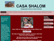 Tablet Screenshot of casa-shalom-family.org